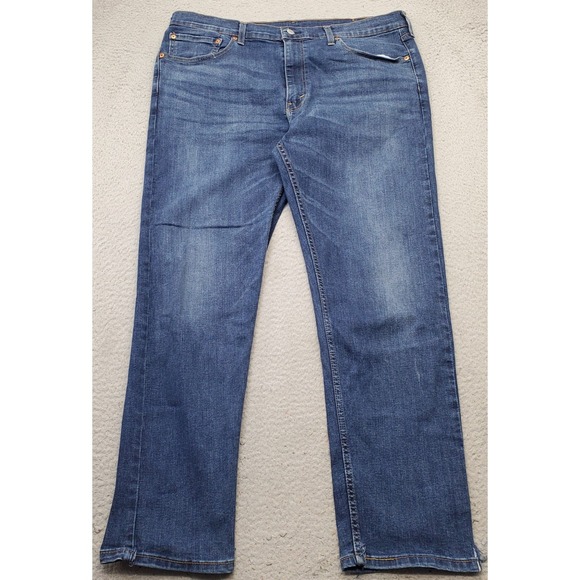 Levi's Other - Levi's 502 Jeans Mens‎ 38x32 Blue Denim Medium Wash Straight Leg 5-Pocket Design